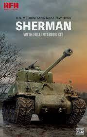 Rye Field Model 1/35 M4A376W Sherman w/Interior 5042
